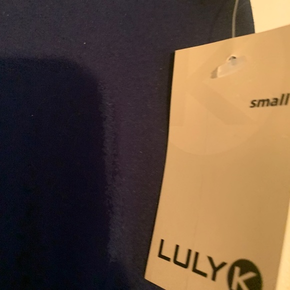 Elegant Navy Blue Women's  Pantsuit - Picture 3 of 15